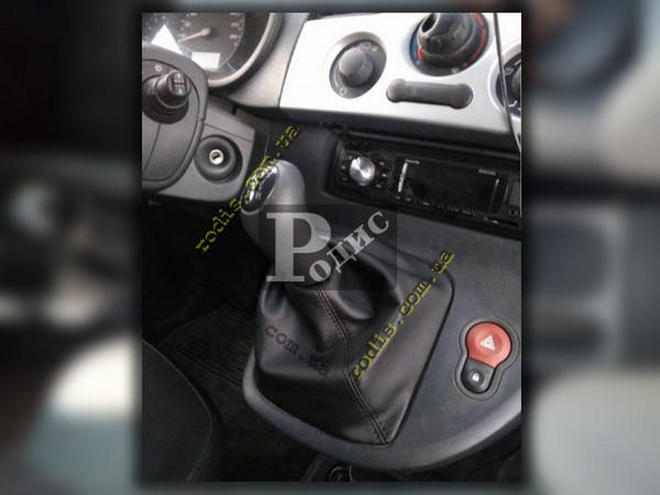 

Чехол ручки КПП "Orticar" Renault Kangoo II 2008- - Чехол КПП Рено Кенго