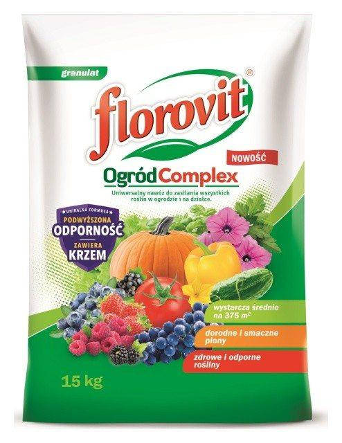 

FLOROVIT комплексное удобрение Сад Complex 15кг Флоровит