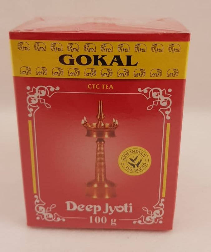 

Чай черный индийский гранулированный Гокал Дип Джоти Gokal Deep Jyoti CTC 100 г