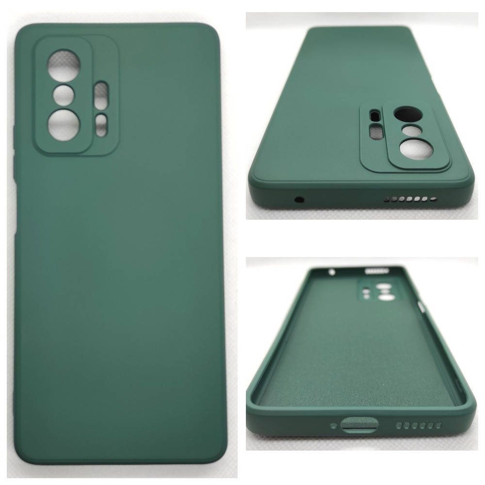 

Чохол бампер чехол Xiaomi 11T/11T Pro, Темно-зеленый
