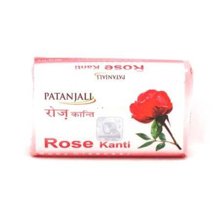 

Мыло "Роза" тонизирующее Patanjali 75 гр