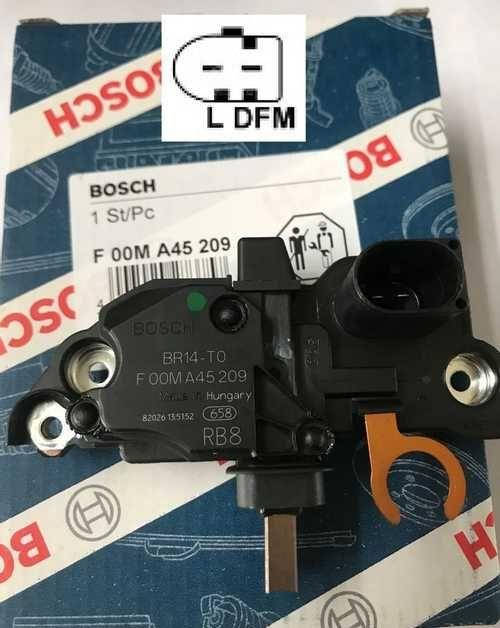 

Реле регулятор генератора BOSCH VW GOLF IV, LT 28-35-46 II,MULTIVAN V,PASSAT B5, (Пр-во BOSCH ) F00MA45209