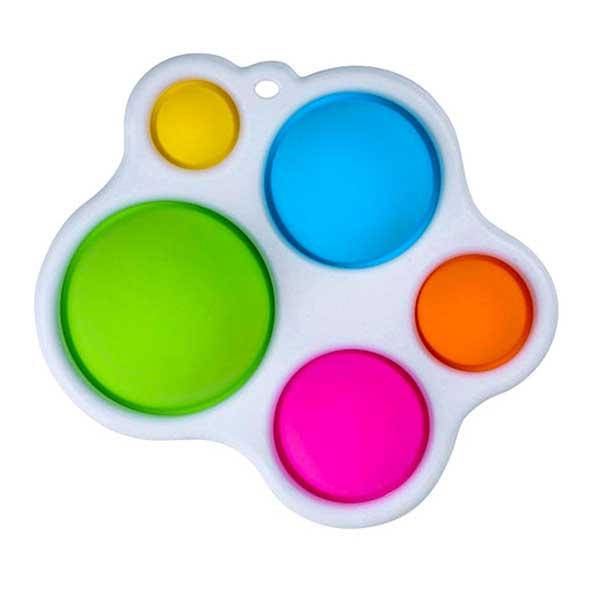 

Simple Dimple Антистресс Игрушка Симпл Димпл-(Pop It-Поп Ит-Попит-Popit)-Белый Фигурный