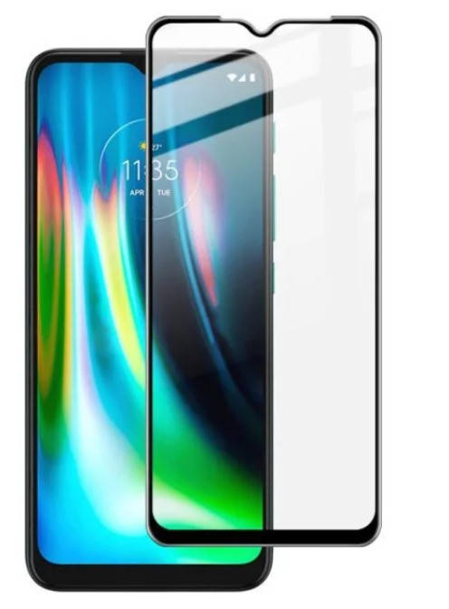 

Защитное стекло 5D для Motorola Moto E7 Plus, Черный