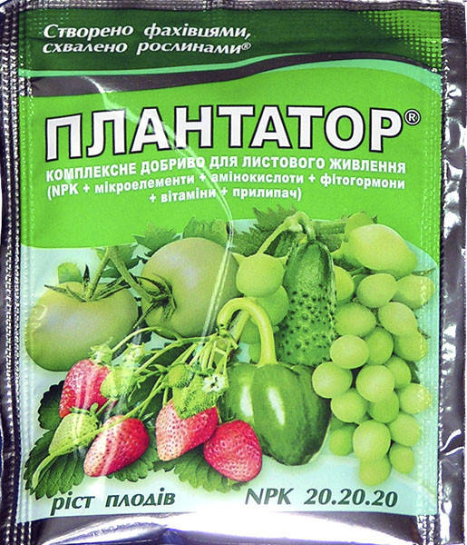 

Плантатор Ріст плодів (20.20.20) (25г)