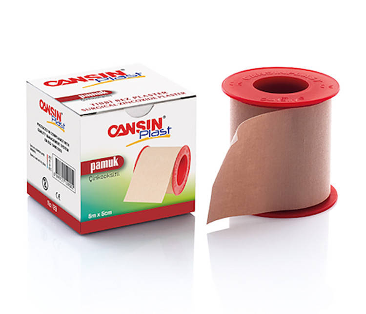 

Пластырь медицинский CansinPlast Классический (хлопок) 2 х 500, шт