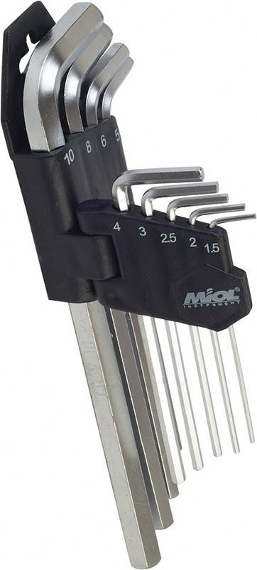 

Набор торцевых шестигранных ключей 9 шт. 1,5-10,0 мм. Качественный и не дорогой инструмент с доставкой.