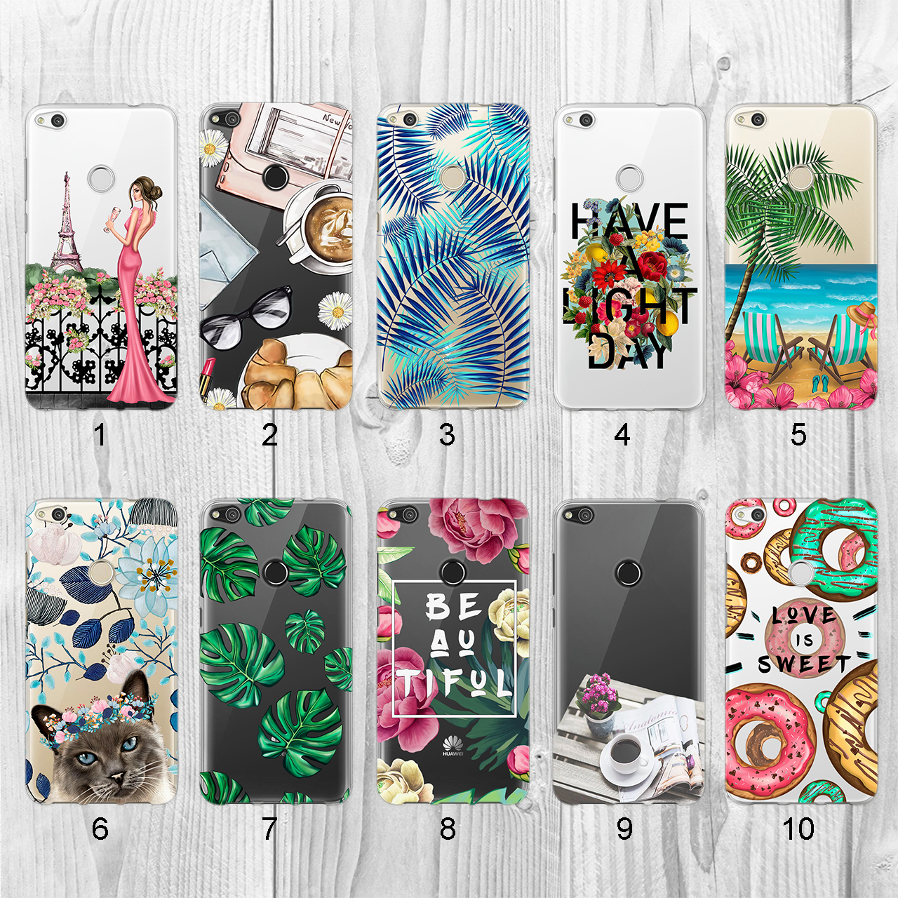 

Силиконовый чехол с рисунком для Huawei P8 Lite 2017 / P9 Lite 2017 / Honor 8 Lite / GR3 2017 (new collection)