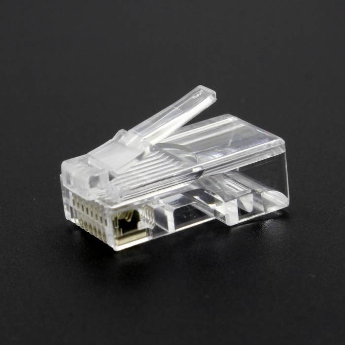 

100x Коннектор RJ45 8P8C Cat5, Cat5e, Cat6 RJ-45