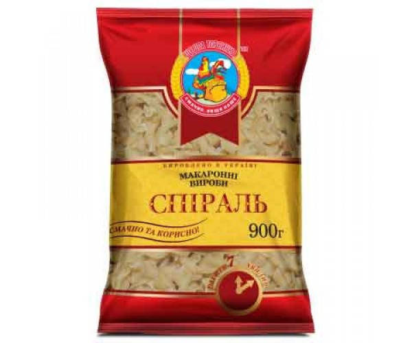 

Макарони Спіраль "Щедра Торбинка" 900 г