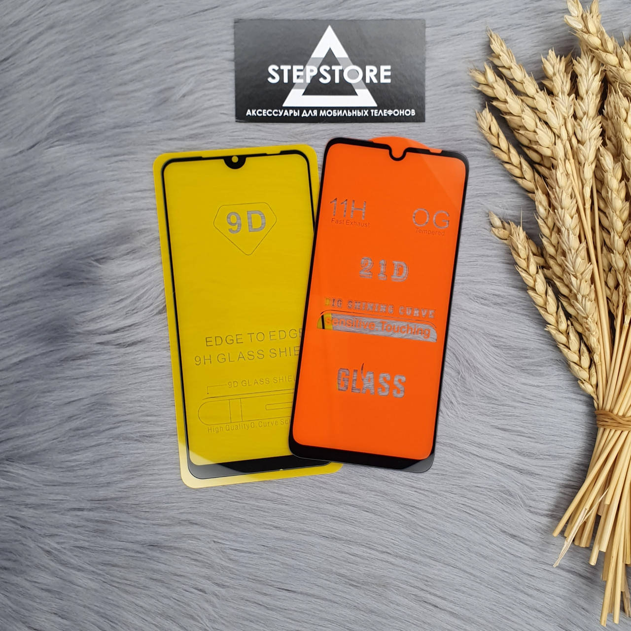 

Защитное стекло 3D 5D 9D 21D для Xiaomi Redmi Note 7 с рамкой черное захисне скло полный клей, Черный