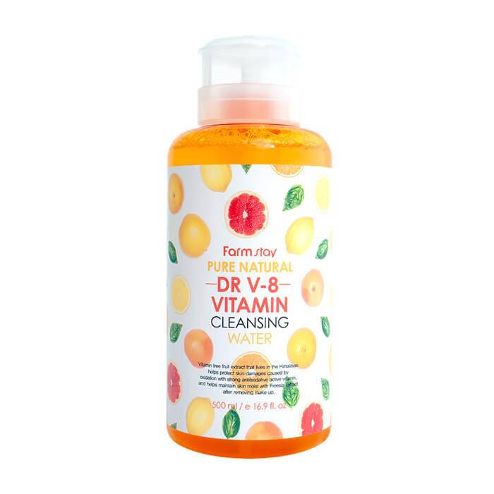 

Очищающая вода FarmStay Pure Natural Cleansing Water Vitamin