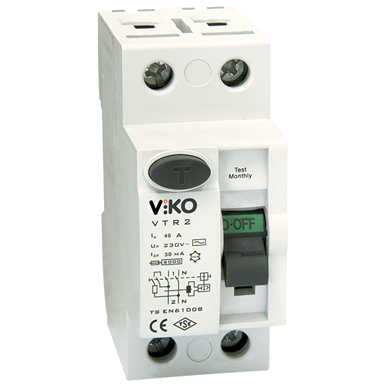 

УЗО Viko 2P, 40A, 30mA, 230V (VTR2-4030)