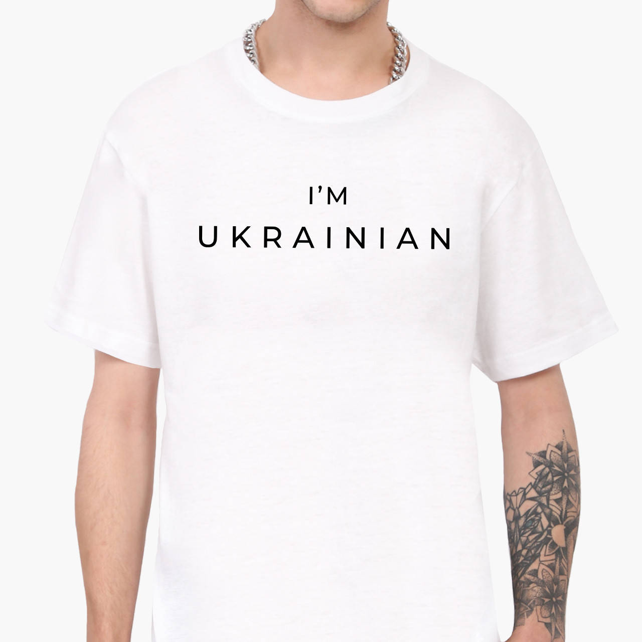 

Футболка мужская Я - украинец Белый (9223-3751-WT-S) S