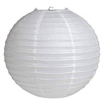 

Бумажный подвесной шар белый, 35 см