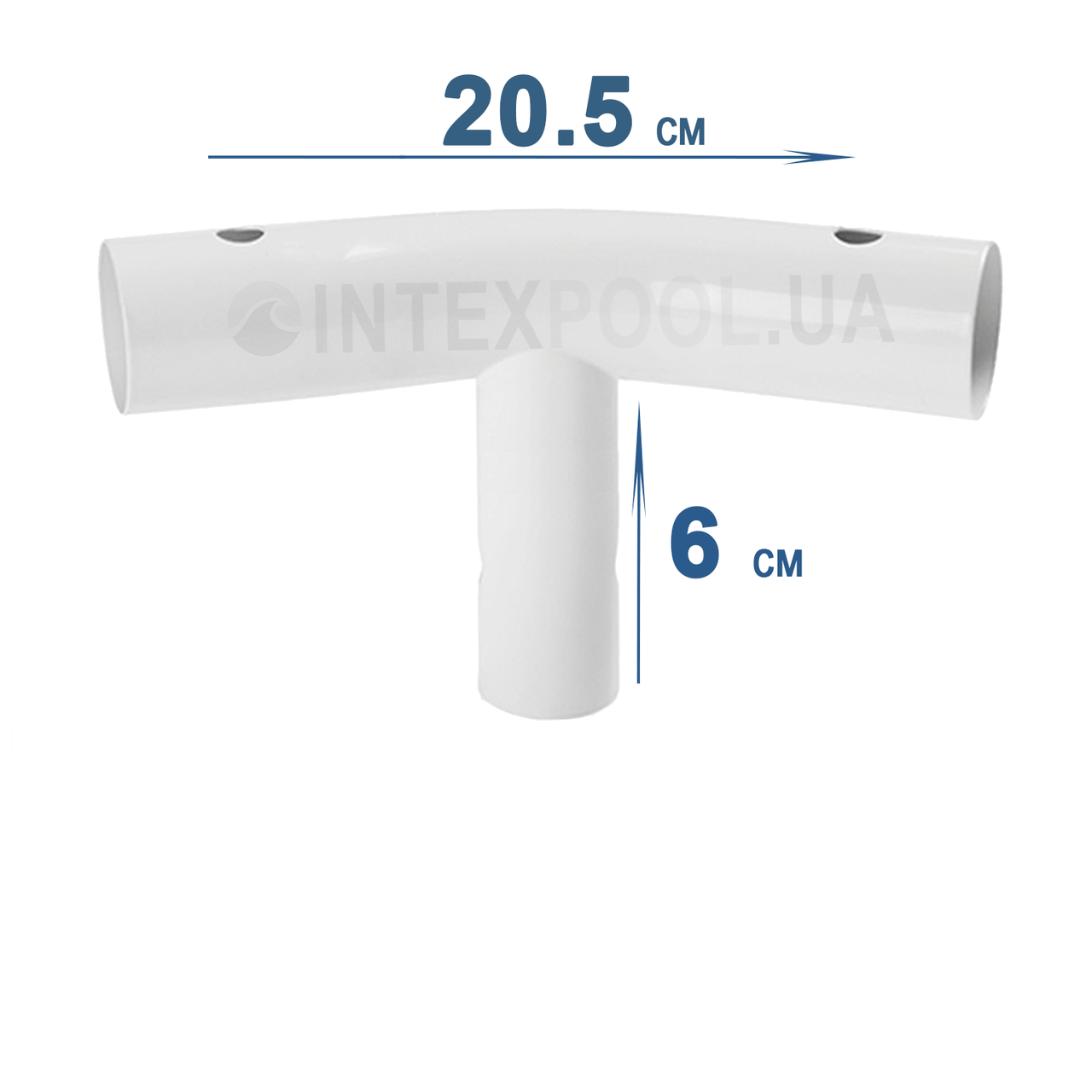 

T-образный соединитель (шарнир) Intex 10463 для круглых бассейнов Metal Frame (штифты) диаметром 305 см