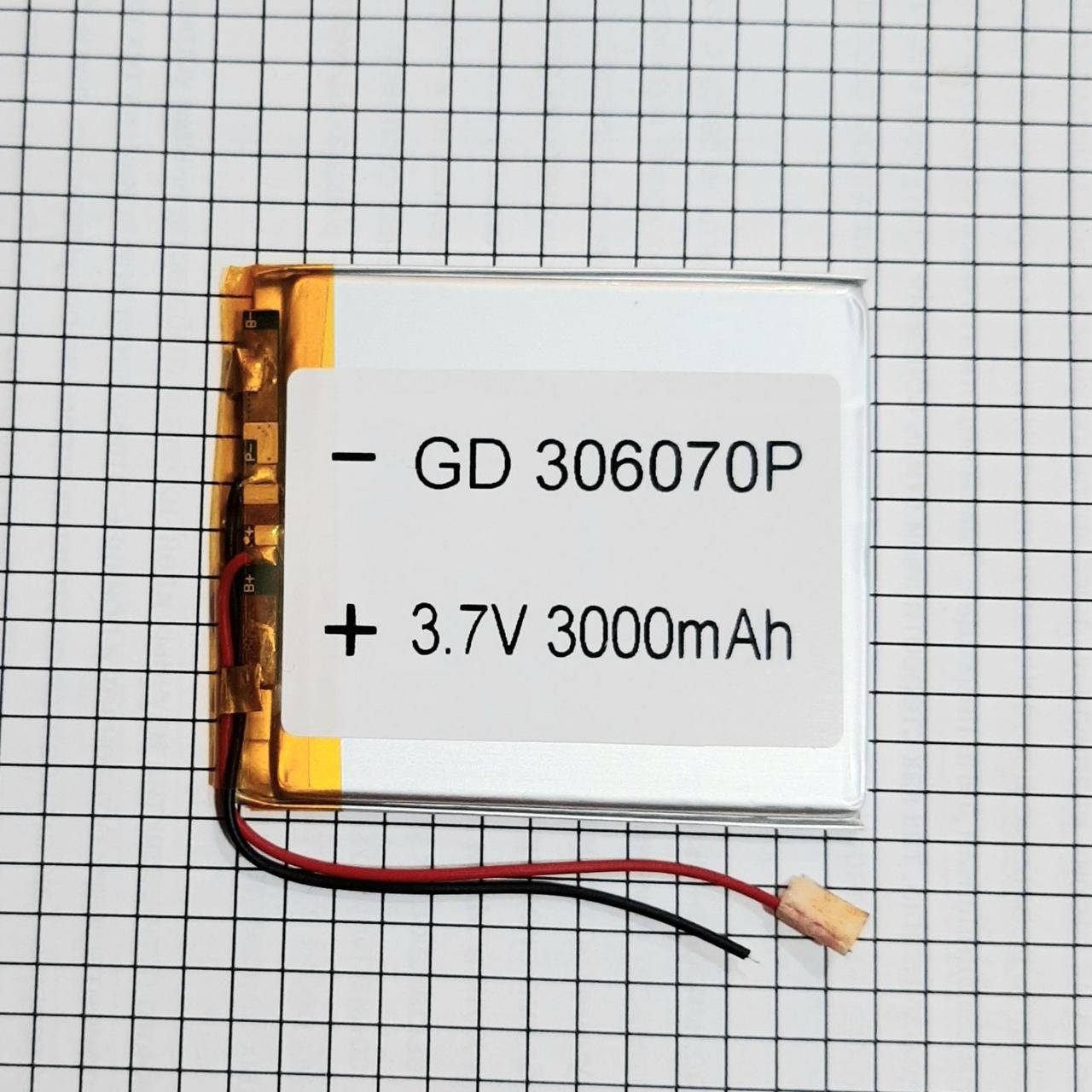 

Литий-полимерный аккумулятор 306070 3000mah 3.7V
