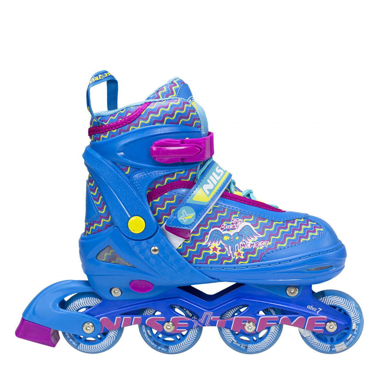 

Роликовые коньки Nils Extreme NJ4613A Size 38-41 Blue, Синий