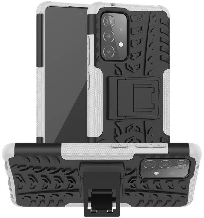 

Защитный чехол Samsung Galaxy A52 A525 (бронированный бампер) (Самсунг Галакси А52), Белый
