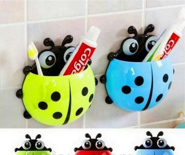 

Держатель для зубных щеток и пасты "Божья коровка"