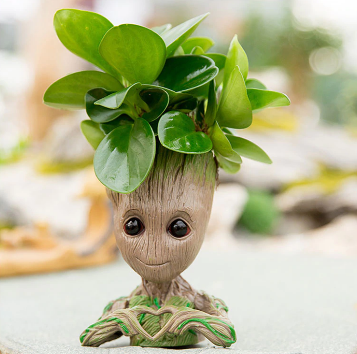 

Цветочный горшок кашпо Primo Грут Groot для цветов и канцелярии (GR-03)