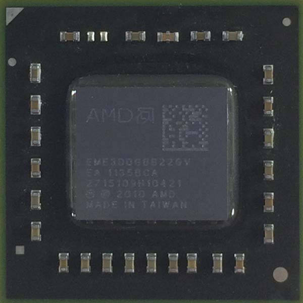 

Микросхема AMD EME300GBB22GV E-300 (refurbished, на свинцовых шарах)