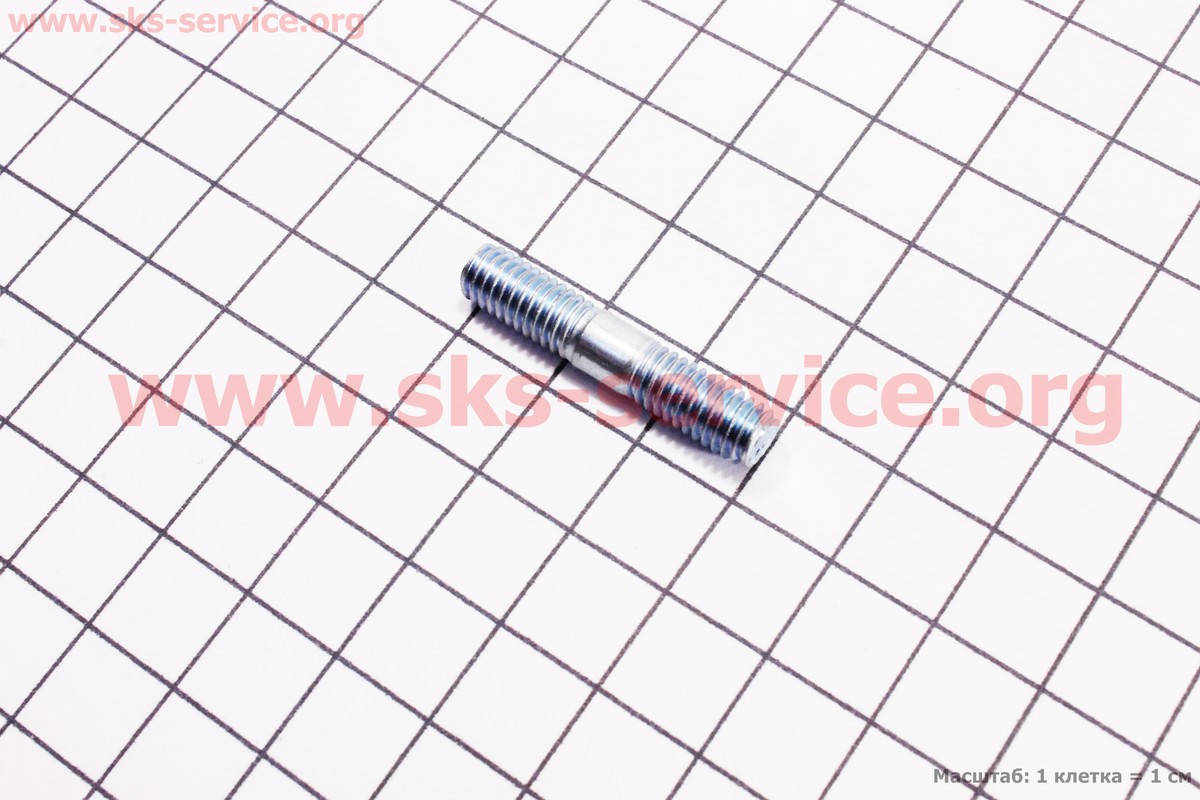 

Шпилька M6x32 (GY6 глушителя) для китайских скутеров (двигатель 50-100сс 4-Т)