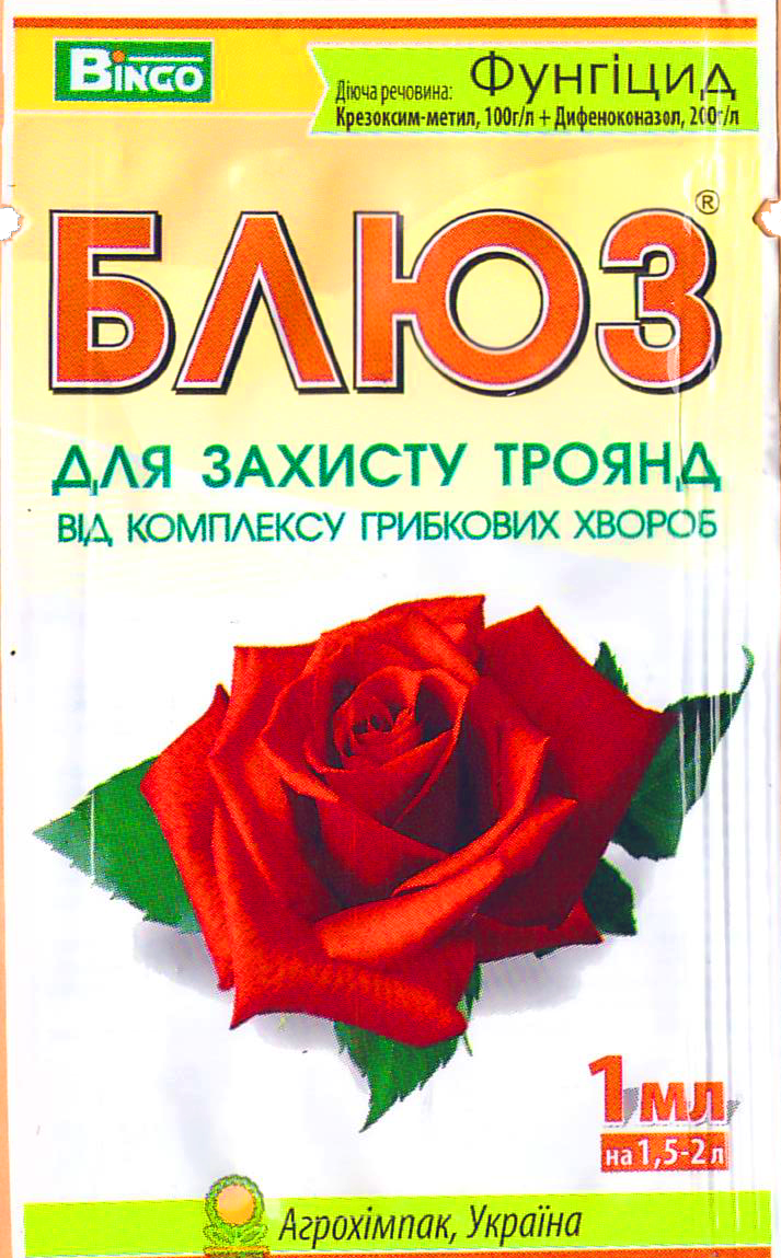 

Фунгицид Блюз для Роз 1мл Агрохимпак 1247