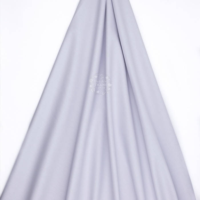 

Поплин однотонный, цвет жемчужно-серый (№3194)