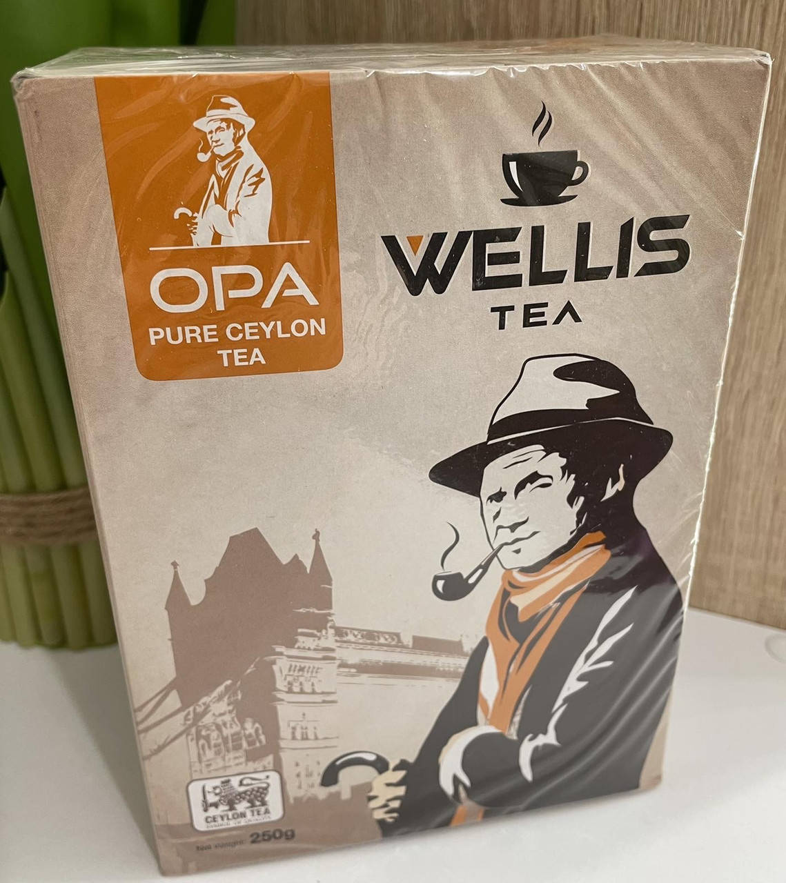 

Чай Wellis OPA чёрный крупнолистовой, 250 грамм, цейлонский, Веллис опа