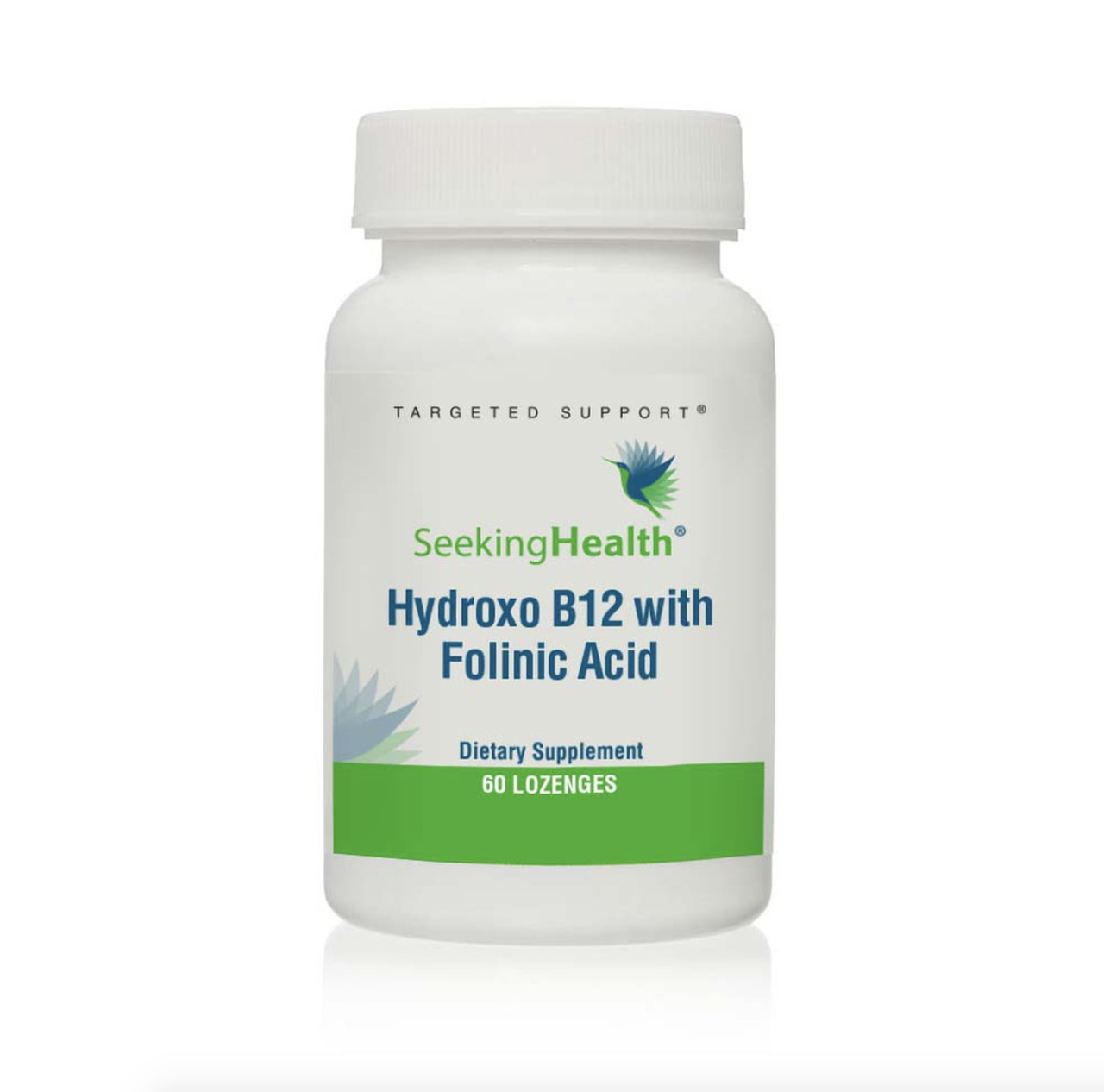 

Seeking Health Hydro B12 with Folinic Acid / Гидрокси Б12 и фолиновая кислота 60 леденцов