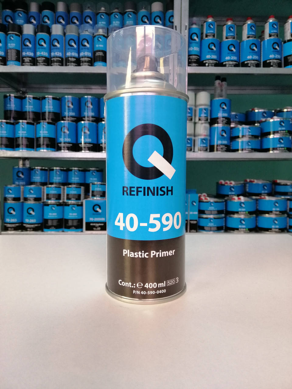 

Аерозольний грунт для пластика 400мл, Q-Refinish 40-590
