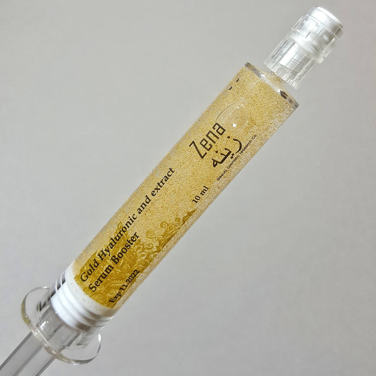 

Успокаивающая эмульсия с микрокапсулами с гиалуроновой кислотой, золотом и экстрактом сыворотки, Zena, 10 мл