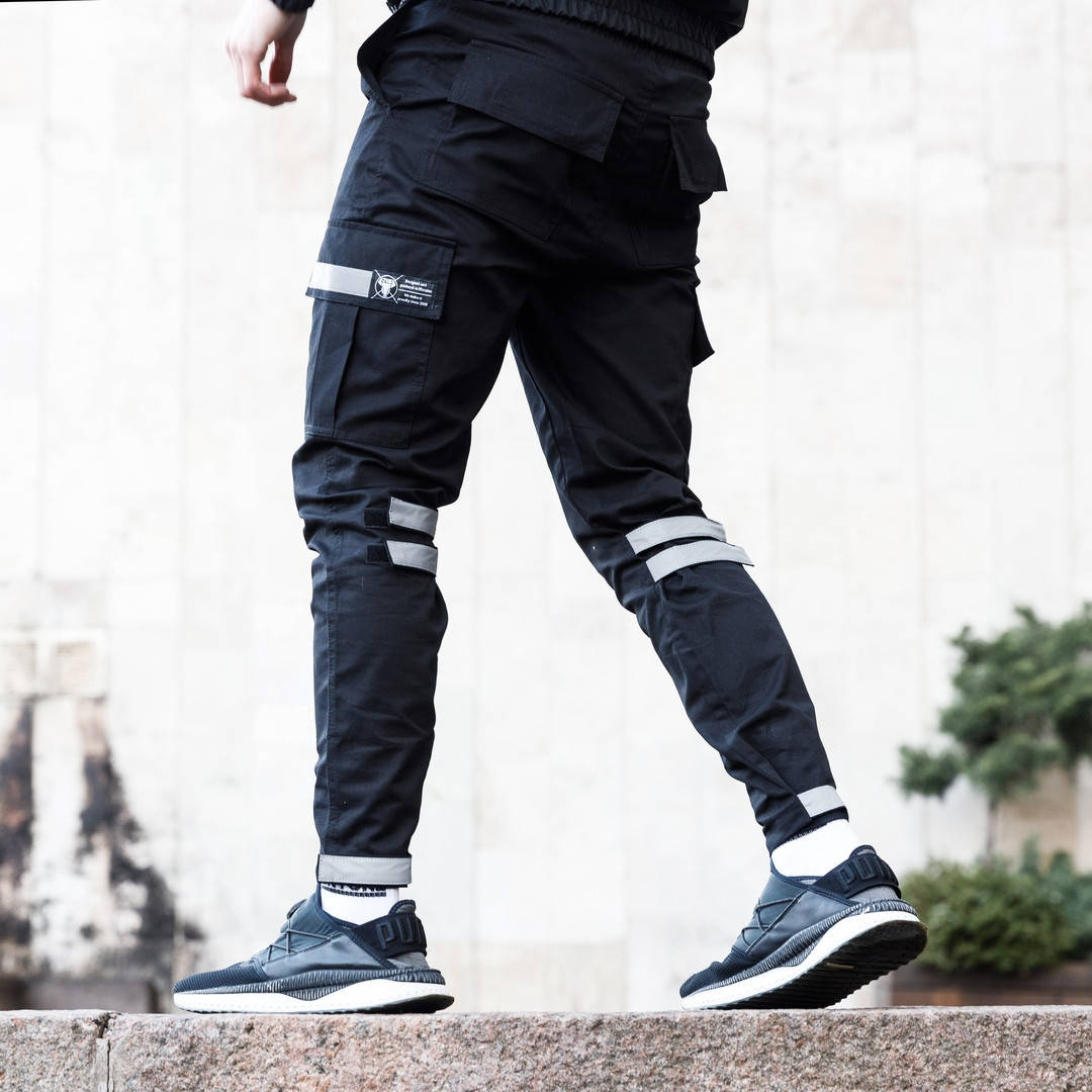 

Чоловічі Брюки cargo ТУР "Raiot" Black XXL