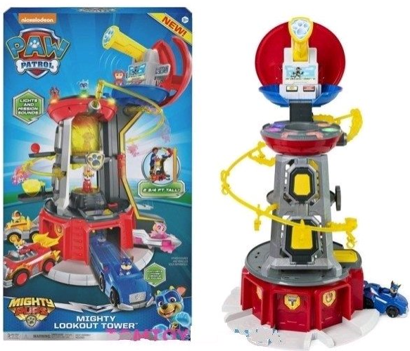 

Смотровая башня Щенячий патруль. Игровой набор лифт, зиплайн, перископ 3003