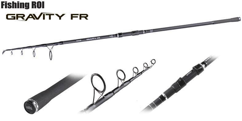 

Карповое телескопическое удилище Fishing ROI Gravity 3.60m 3.5lbs, Черный