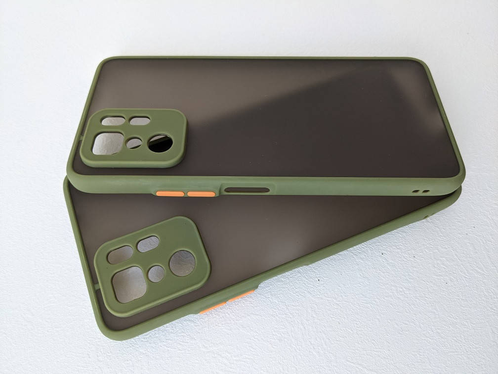 

Противоударный матовый чехол для Xiaomi Poco X3 GT Хаки