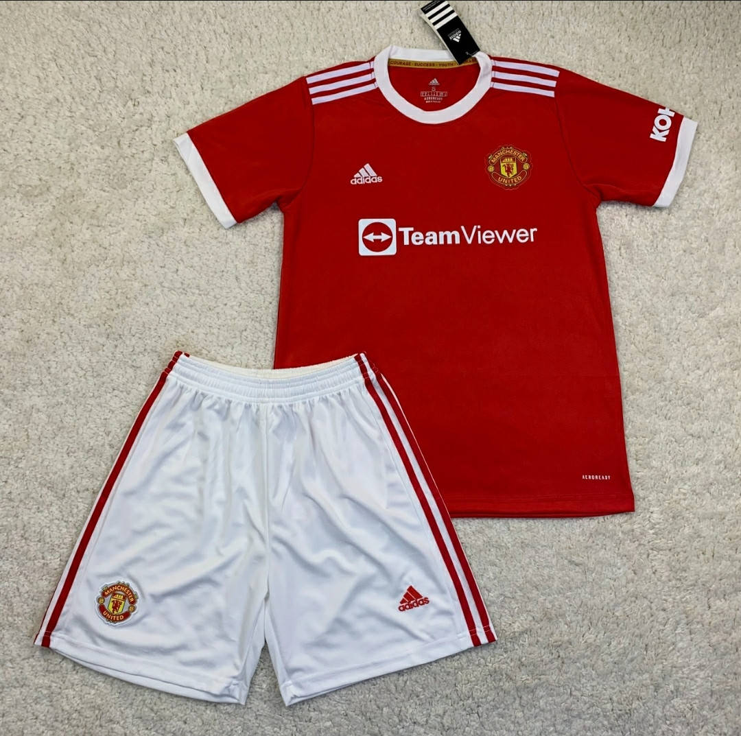 

Футбольная форма Манчестер Юнайтед 2022 красная домашняя Manchester United красный МЮ