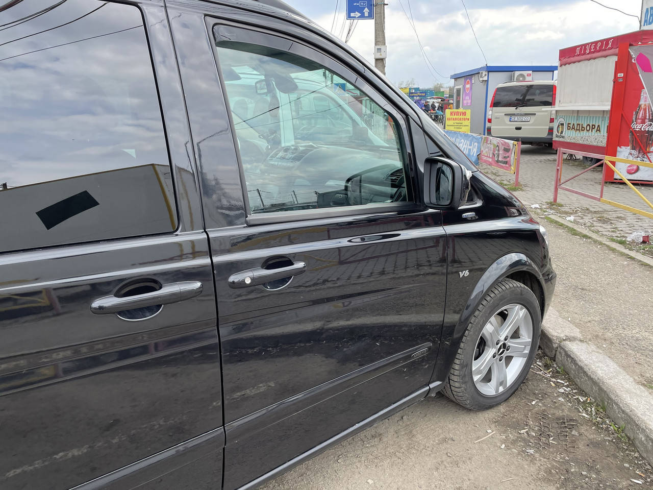 

Дефлекторы окон (ветровики) Mercedes Vito Viano 639 2003-2015 (вст) 2шт (Heko)