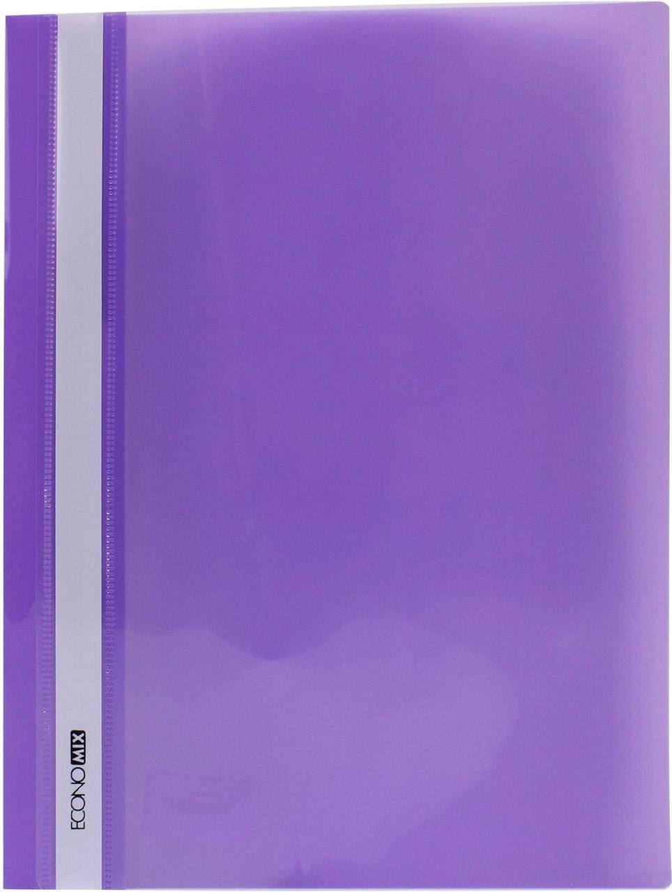 

Папка-швидкозш. "Economix" №E31511-12 A4 з прозор.верхом,без перфор.,глянц. фіолетова(10)