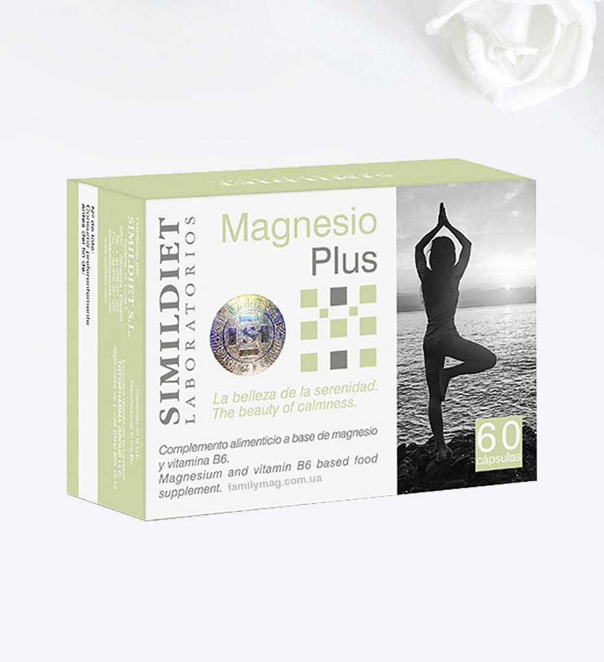 

Пищевая добавка Magnesio Plus Simildiet 60 капсул