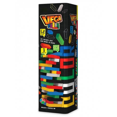 

Настольная игра дженга Vega Color