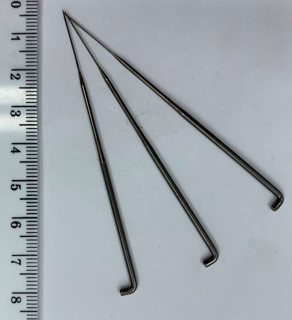 

Игла для сух валяния (фильц) ф=0.5мм длина 80мм уп=20шт