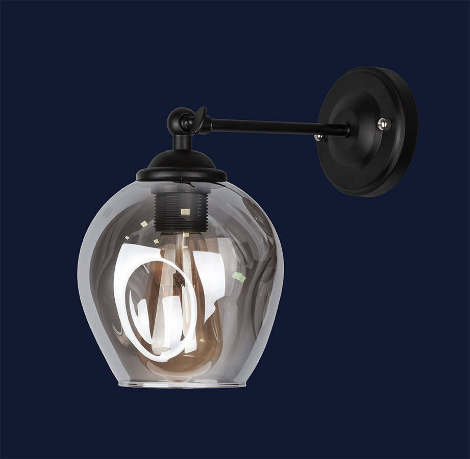 

Бра лофт молекула 756WPR0231F-1 BK+BK