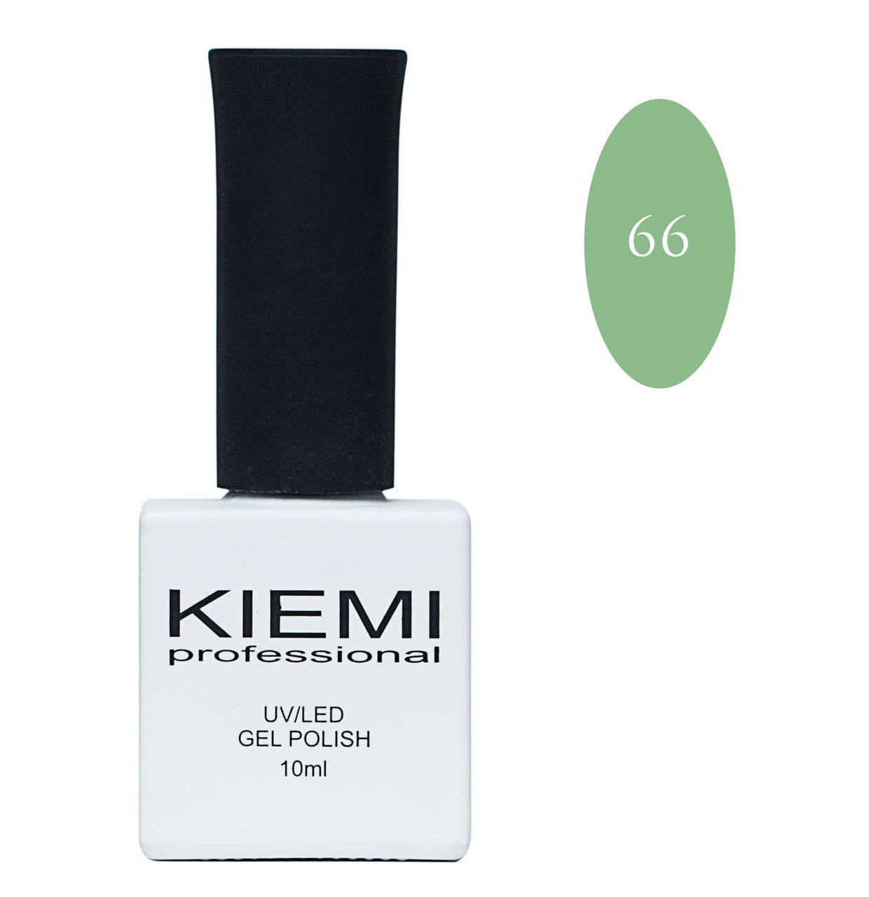 

Гель-лак Kiemi professional № 066 світло-зелений, 10ml