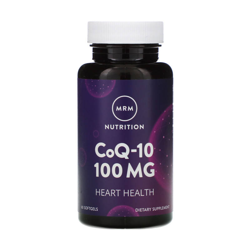 

Коэнзим Q10, 100 мг, MRM, 60 капсул
