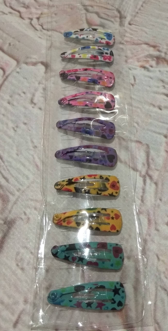 

Хлопушки для волос эмаль маленькие