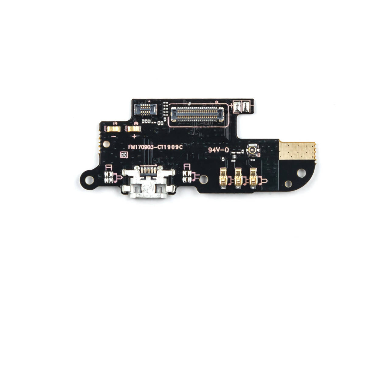 

Нижняя плата MEIZU M6 с разъемом питания и микрофоном