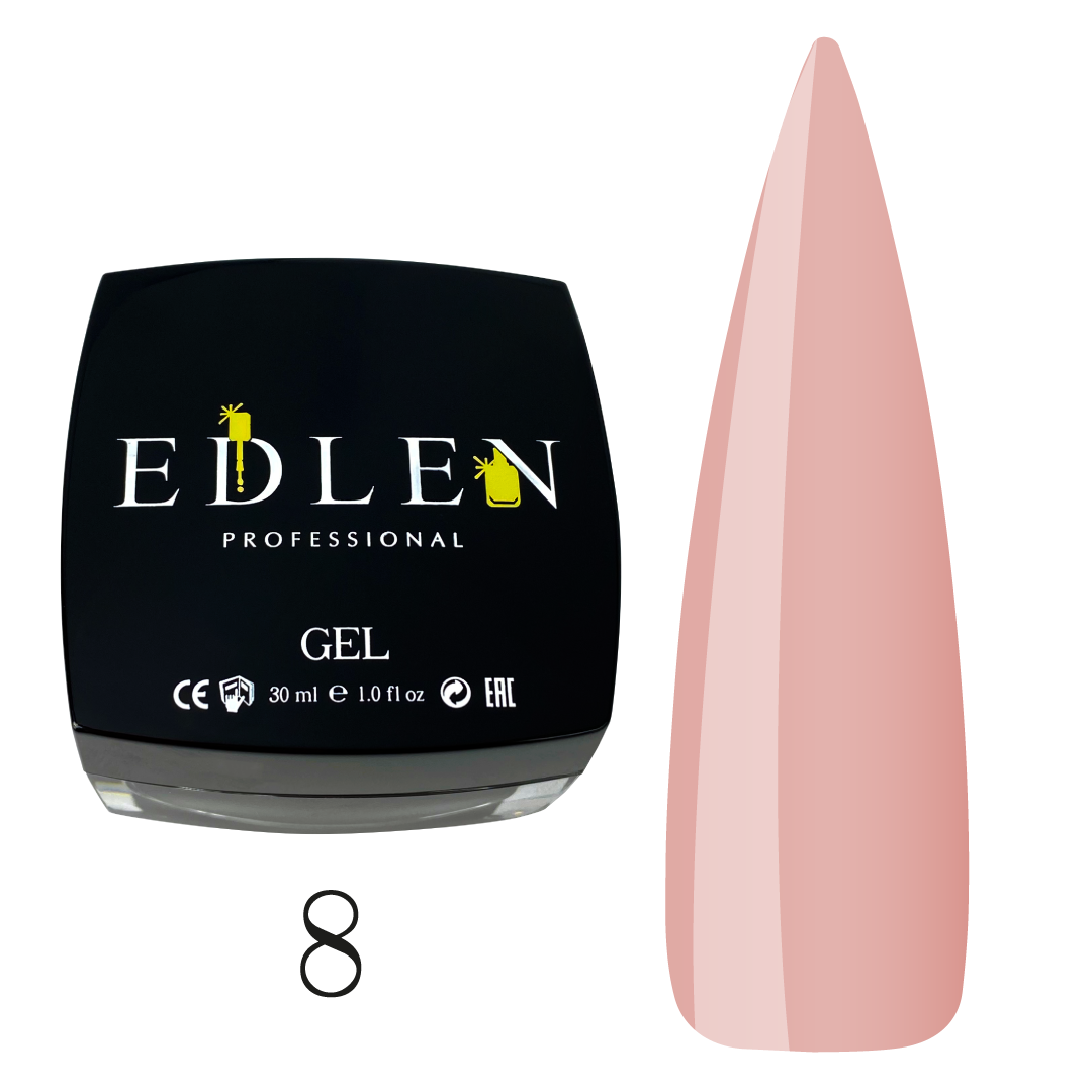 

Гель моделюючий Edlen Builder Gel №8 50 мл, Розовый