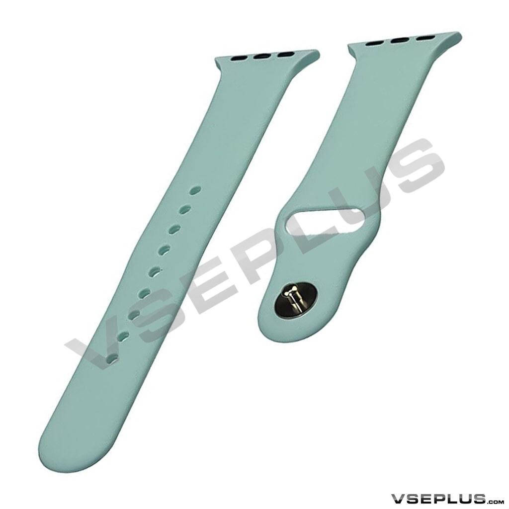 

Ремешок Apple Watch 42 / Watch 44, Silicone Band, бирюзовый
